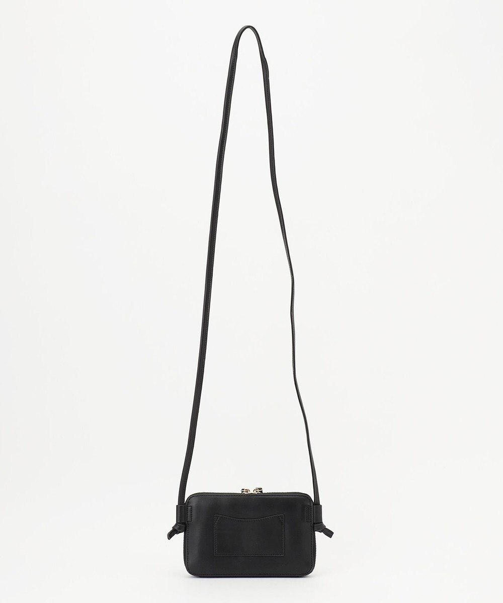 LA BAGAGERIE 【レザー×ステッチ】スクエアマルチポシェット 