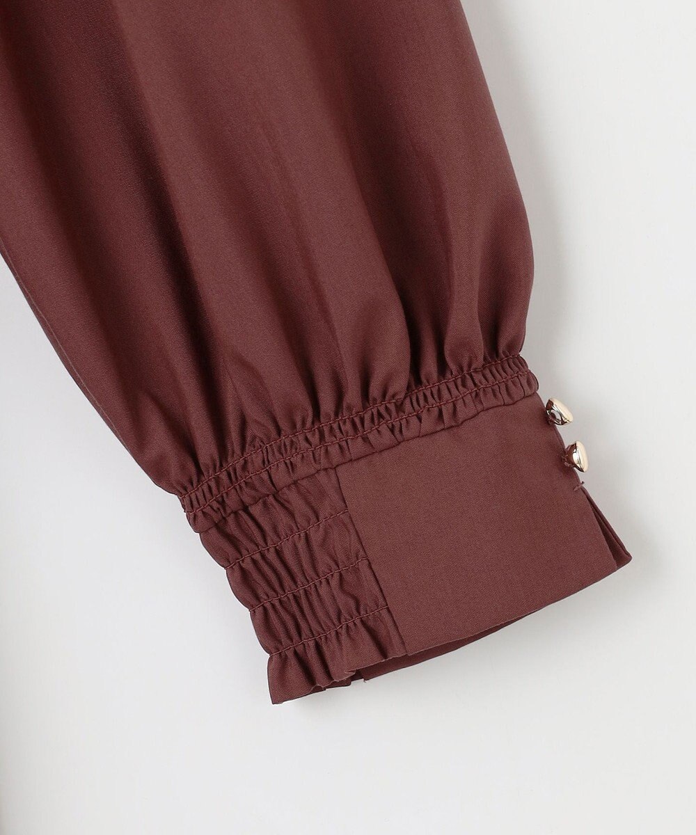 ANY SIS 【洗える】シャーリングディテール ワンピース 