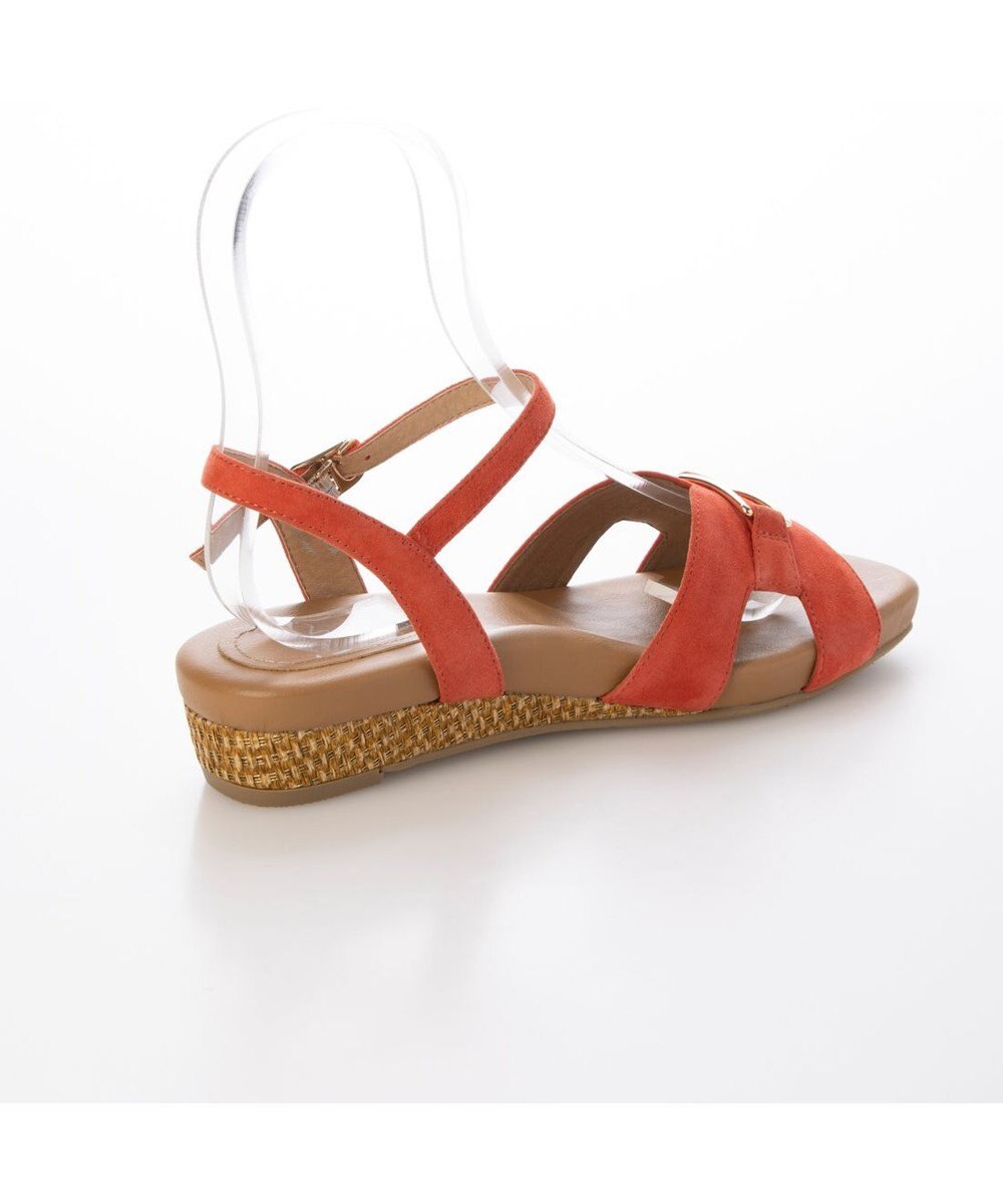 ing <ing>ローヒールウエッジサンダル 