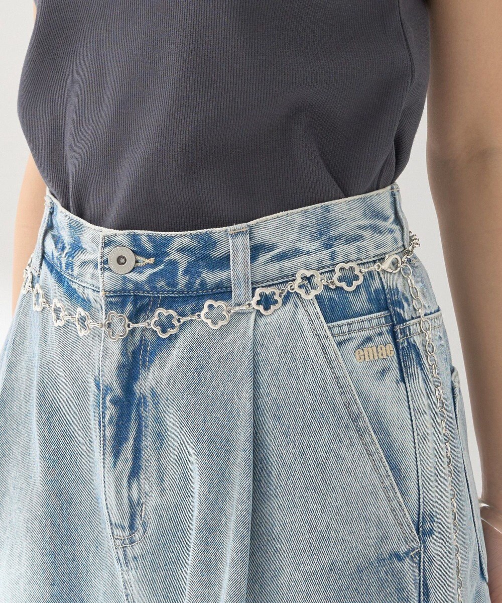 earth music&ecology フラワーチェーンベルト 