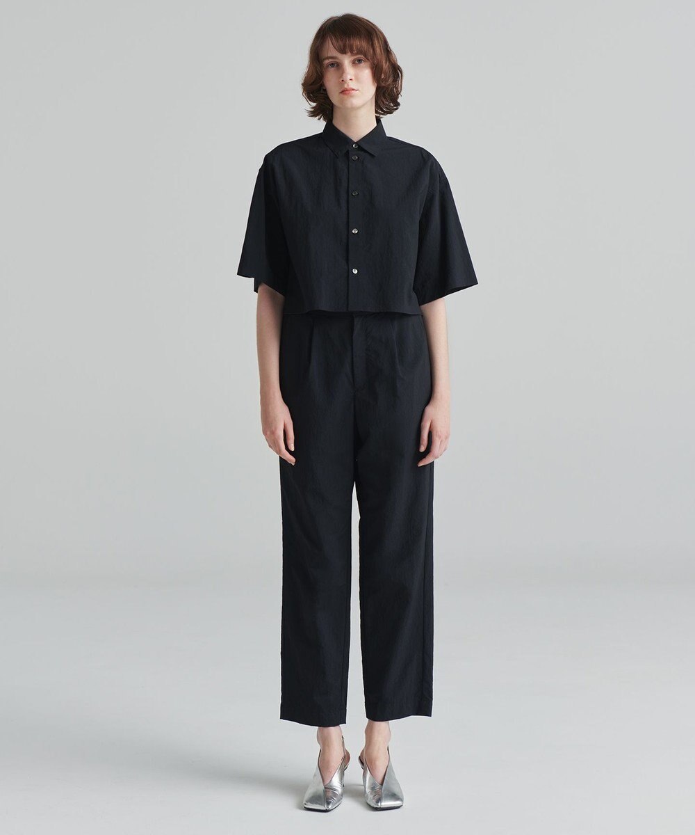 NAVE 【ReNAVE　撥水機能・UVカット・透湿・接触冷感・洗える】ナイロンタスランシャツ 