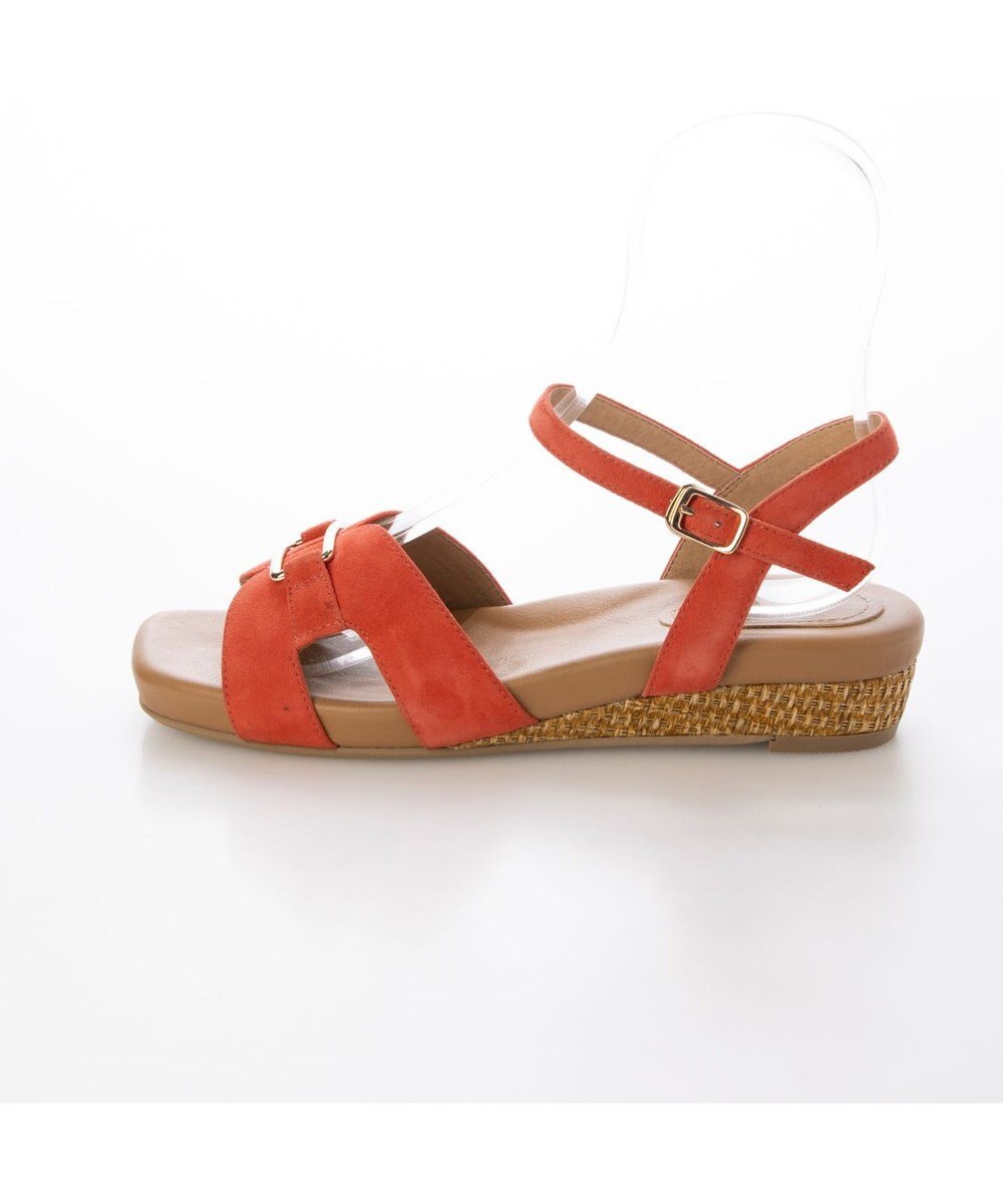 ing <ing>ローヒールウエッジサンダル 