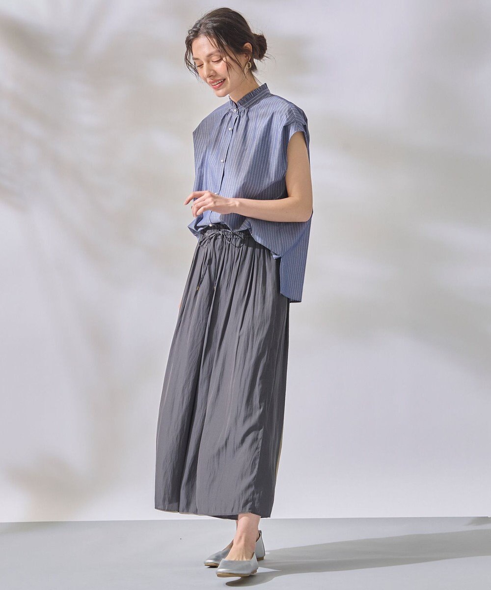 ANY 【UVカット/吸水速乾/抗菌防臭】エニィファンクション ノースリーブブラウス 