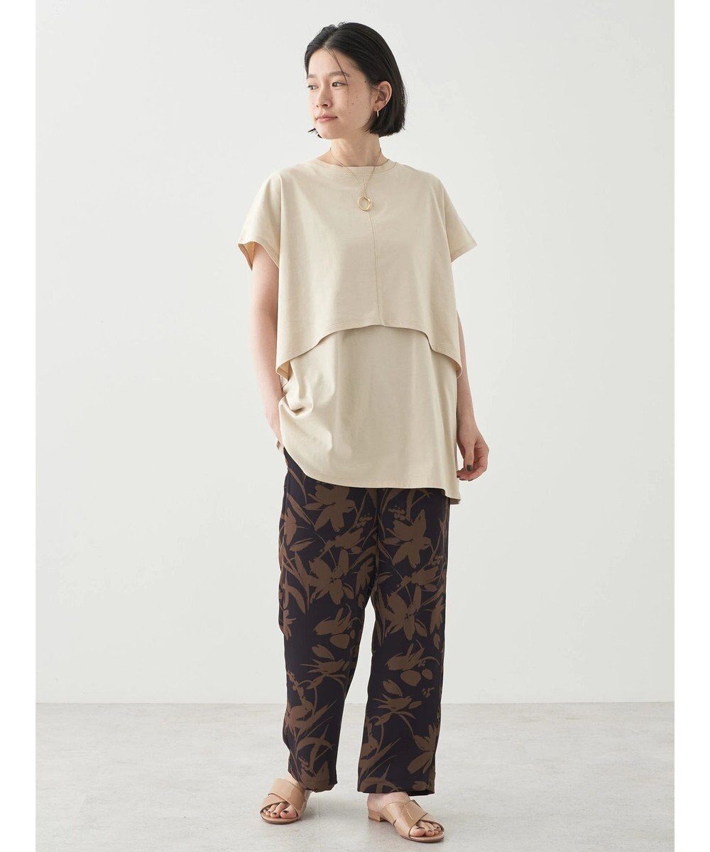 AMERICAN HOLIC レイヤードフレンチスリーブカットチュニック 