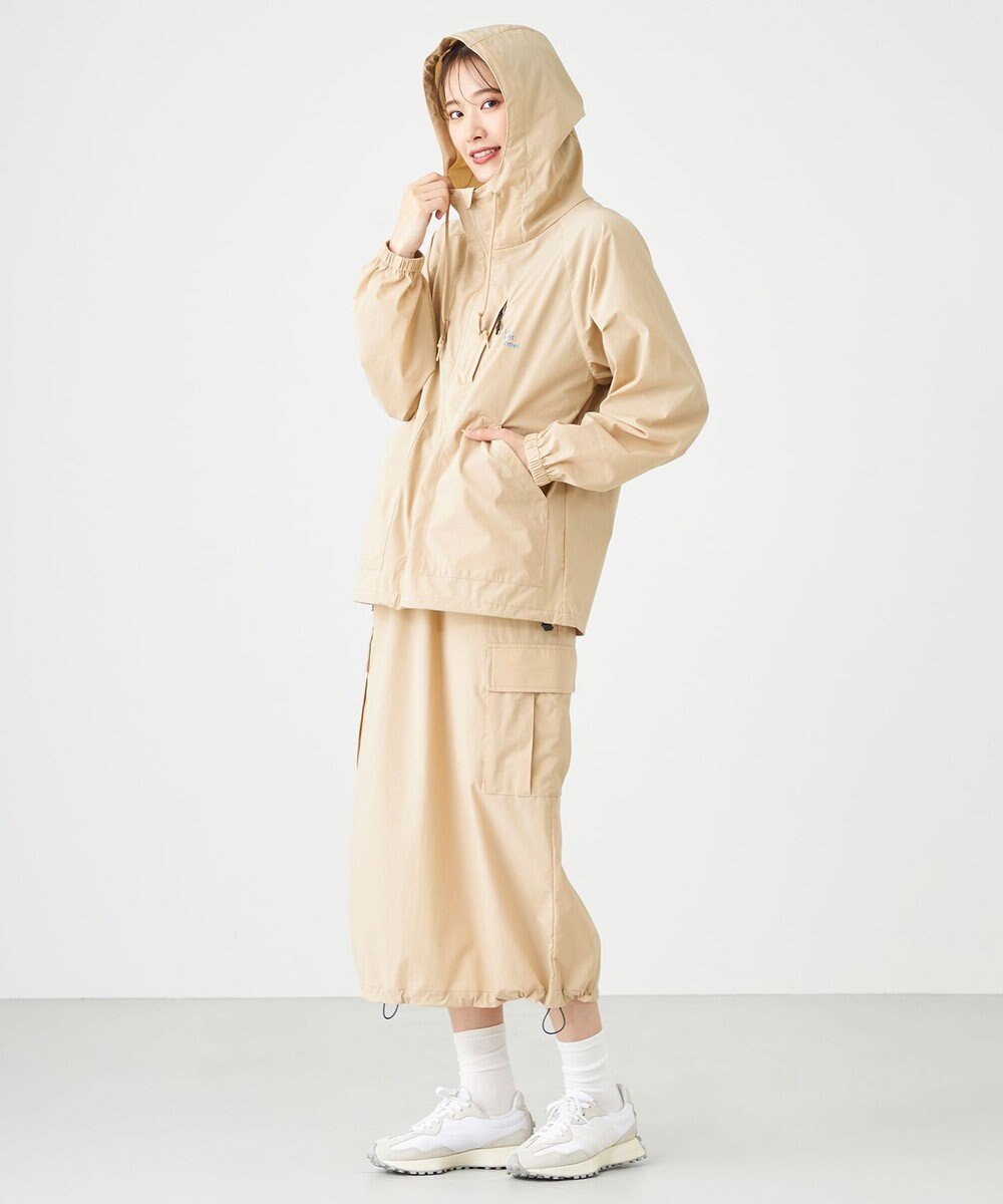 SHARE PARK LADIES 【撥水・UVカット・ストレッチ・軽量 】ナイロンカーゴスカート（S・Mサイズ） 