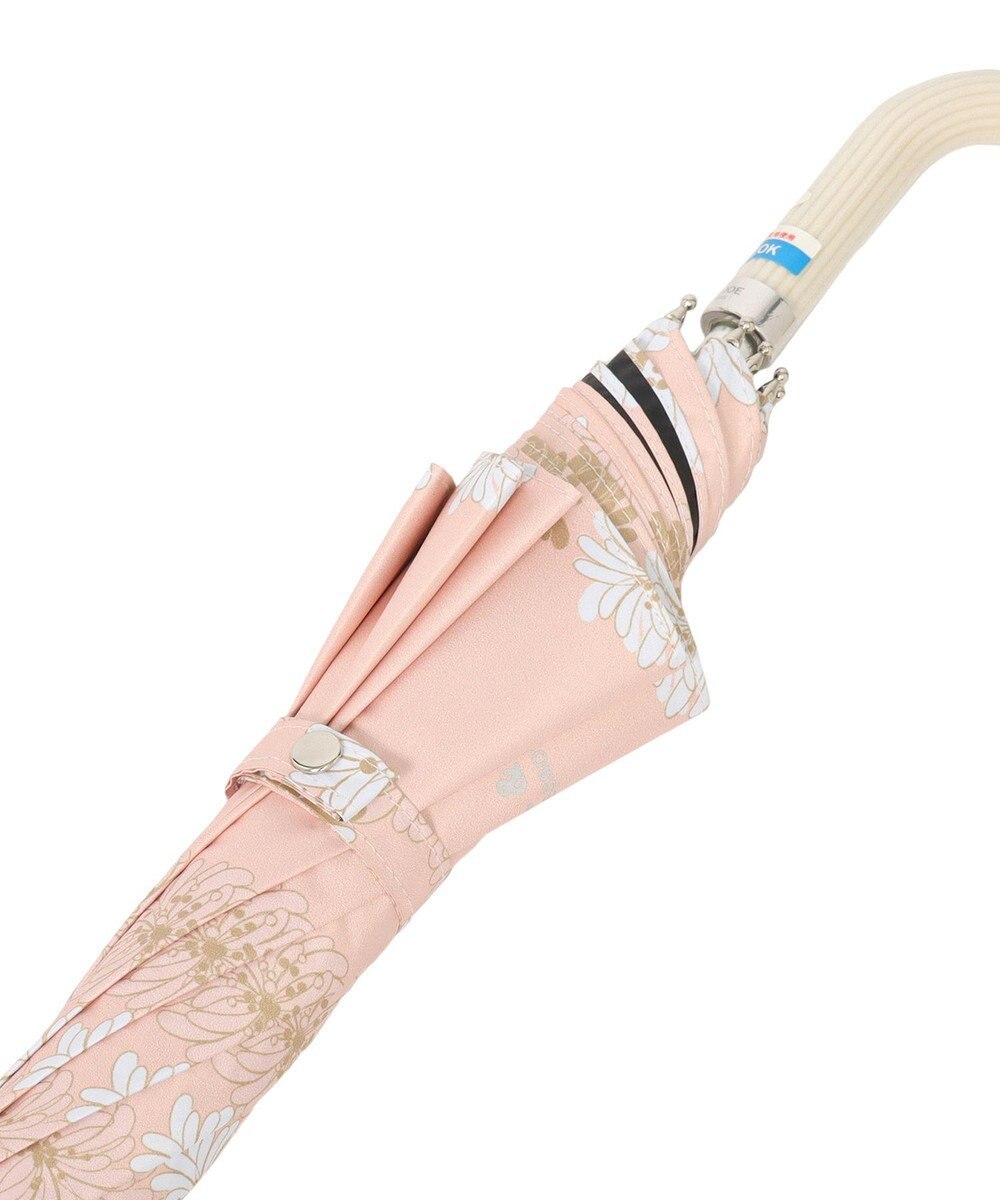 MOONBAT 【軽量】PAUL & JOE 晴雨兼用日傘 長傘 総柄クリザンテーム 一級遮光 遮熱 UV 