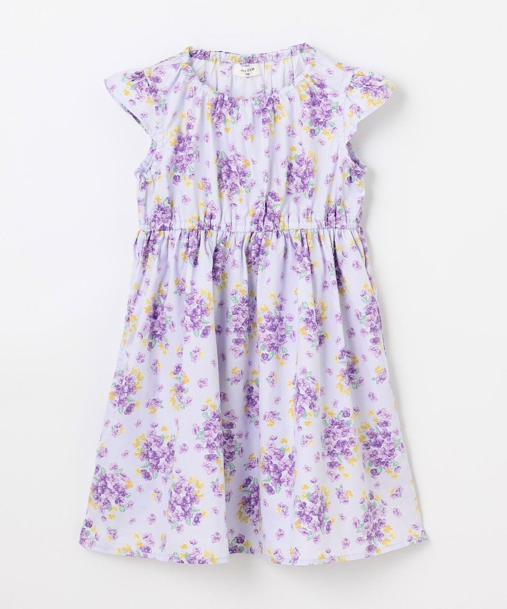 ANY KIDS 総柄 サマーワンピース 