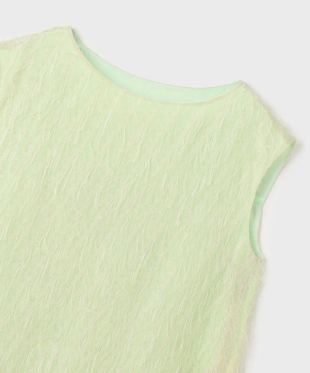 GRACE CONTINENTAL フリンジギャザートップ 