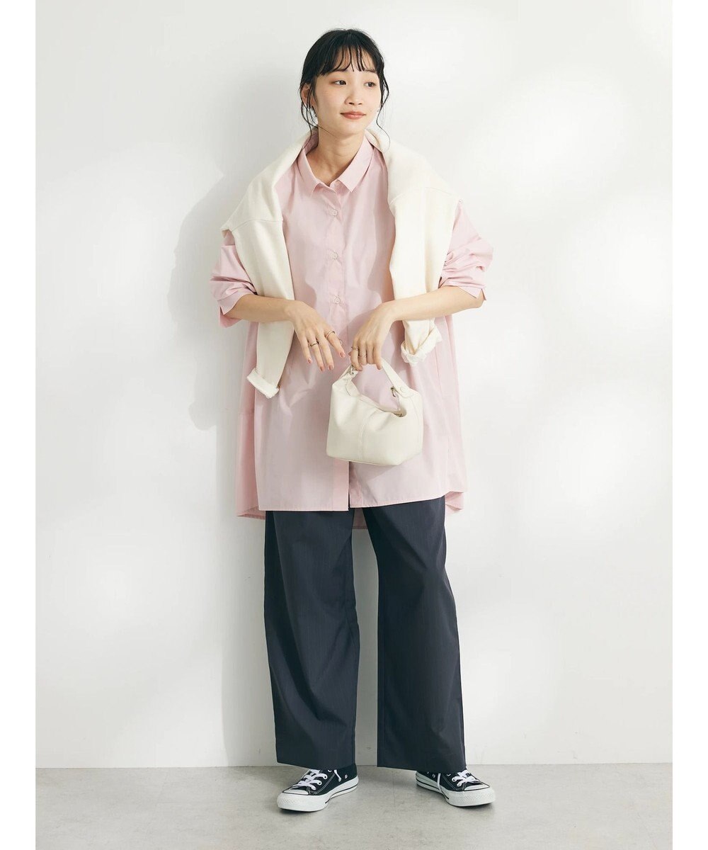 CRAFT STANDARD BOUTIQUE イージーケアピンストライプテーパードパンツ 