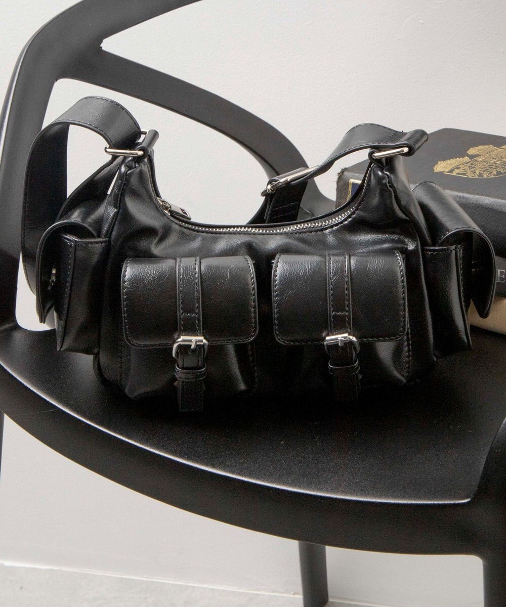 WEGO 金具デザインポケットショルダー 