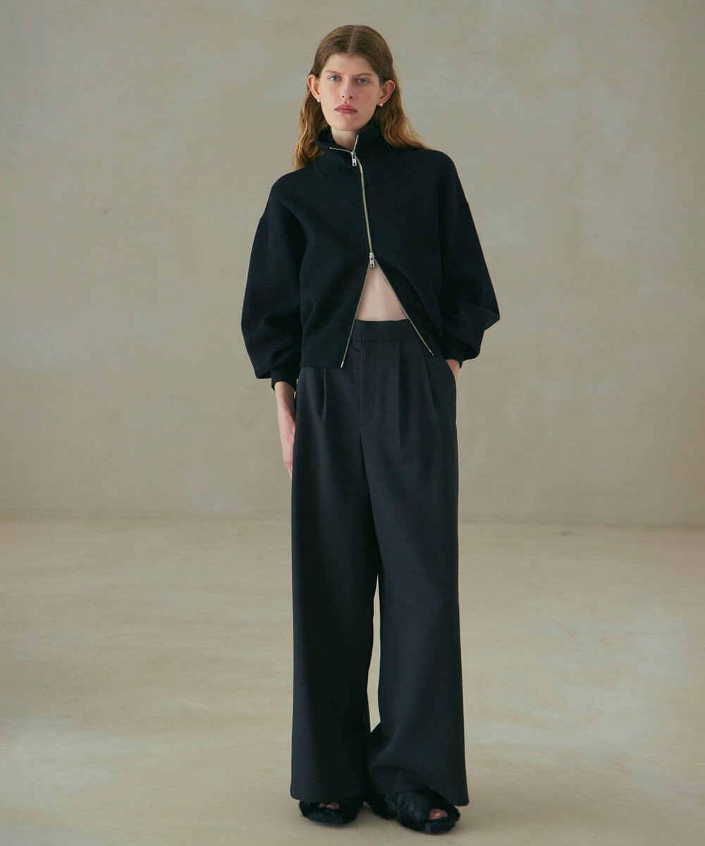 NAVE 【ReNAVE・洗える/UVカット】スパンポリエステル パンツ 