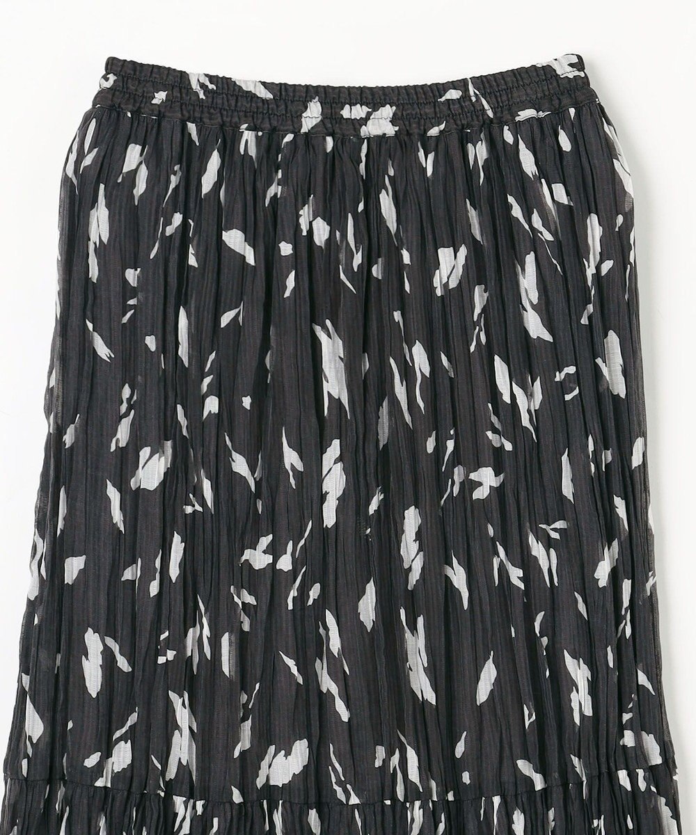 ANY アートドットプリントスカート 