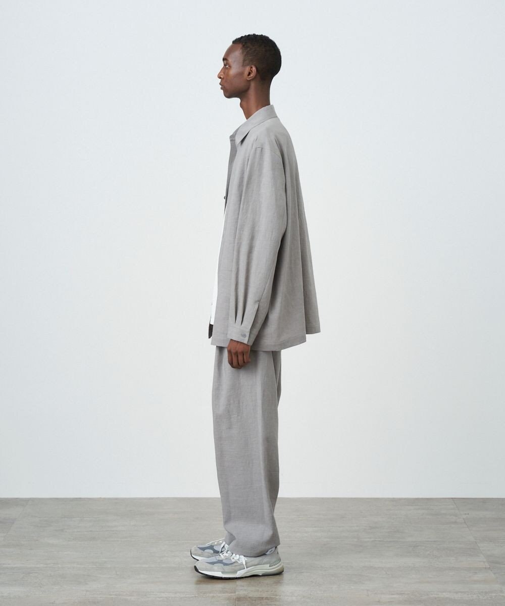 ATON KYOTO TSURIZOME LINEN | シャツジャケット - UNISEX 