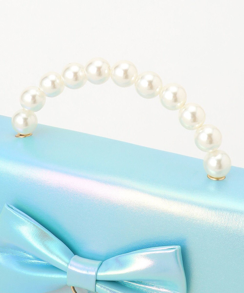 ANY KIDS リボンエナメル2WAY バッグ 