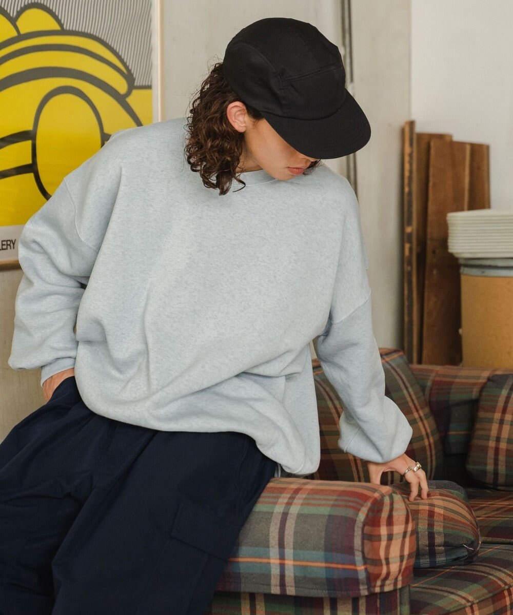 WEGO 【ユニセックス着用/MLXLサイズ展開/新色追加/裏起毛】スウェットプルオーバー 