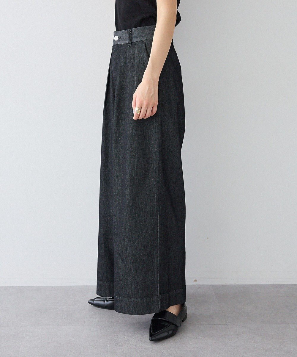 CRAFT STANDARD BOUTIQUE 3タックデニムパンツ 