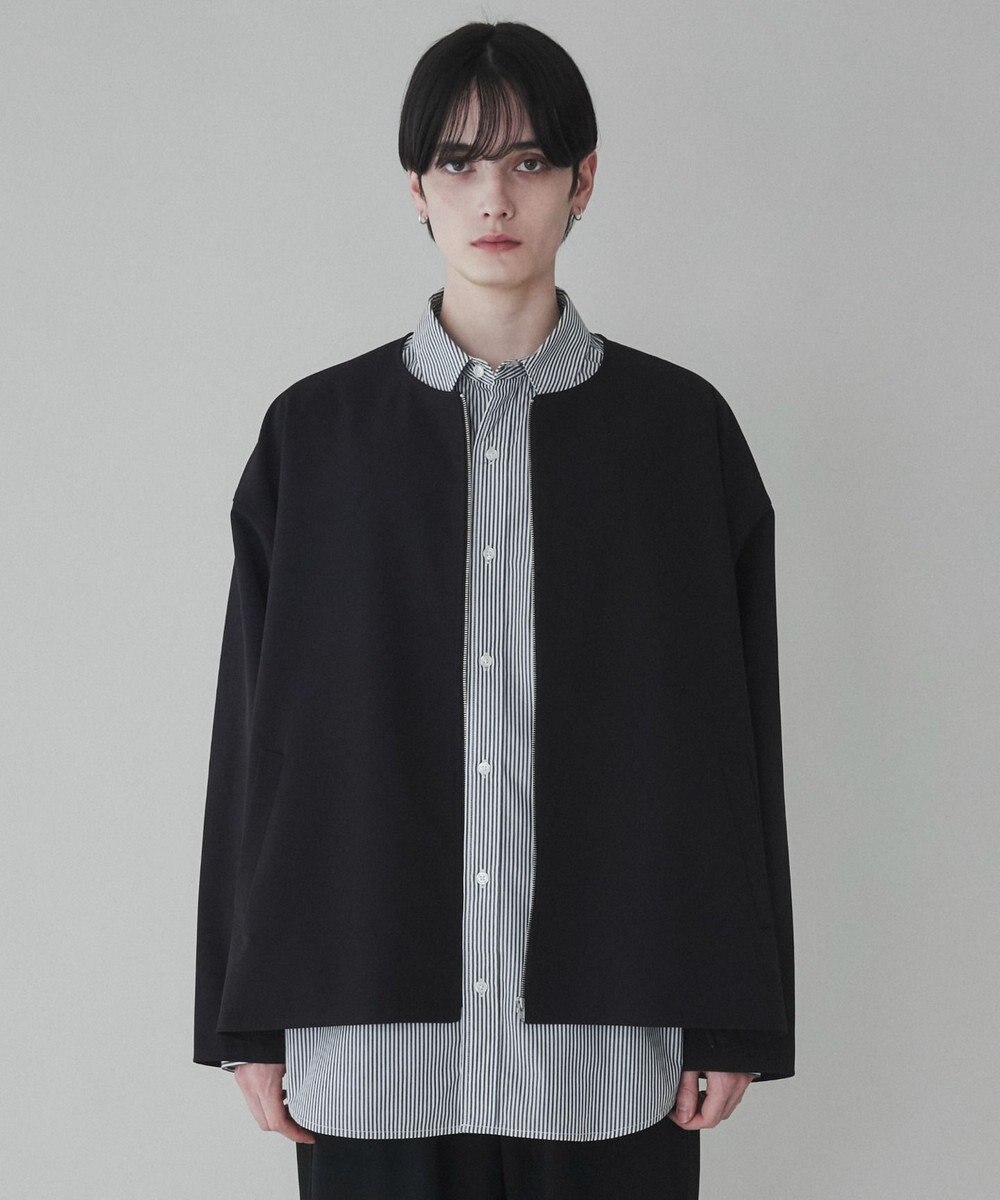 WEGO 【ユニセックス着用ITEM】トロミノーカラーブルゾン 