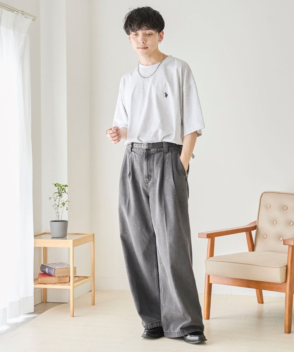 WEGO 【ユニセックス着用ITEM】別注USPOLO　ヘビーウエイトBIGT（S） 