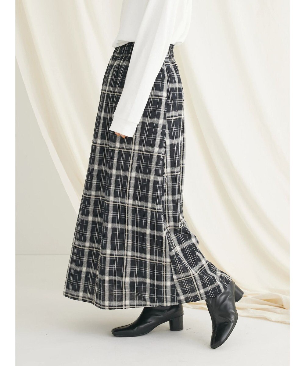 CRAFT STANDARD BOUTIQUE 先染めチェック（小）スカート 