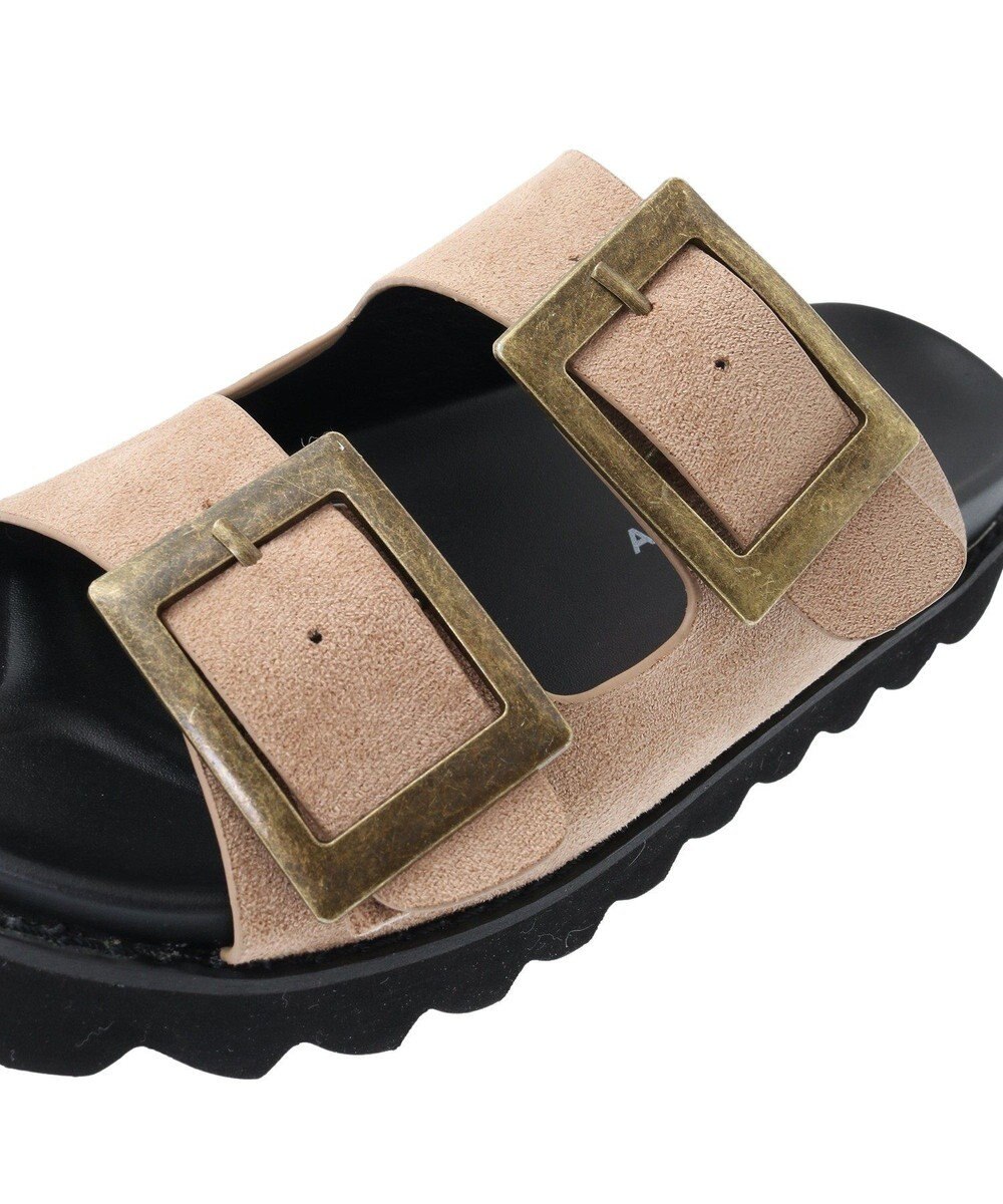 AMERICAN HOLIC バックルフラットサンダル 
