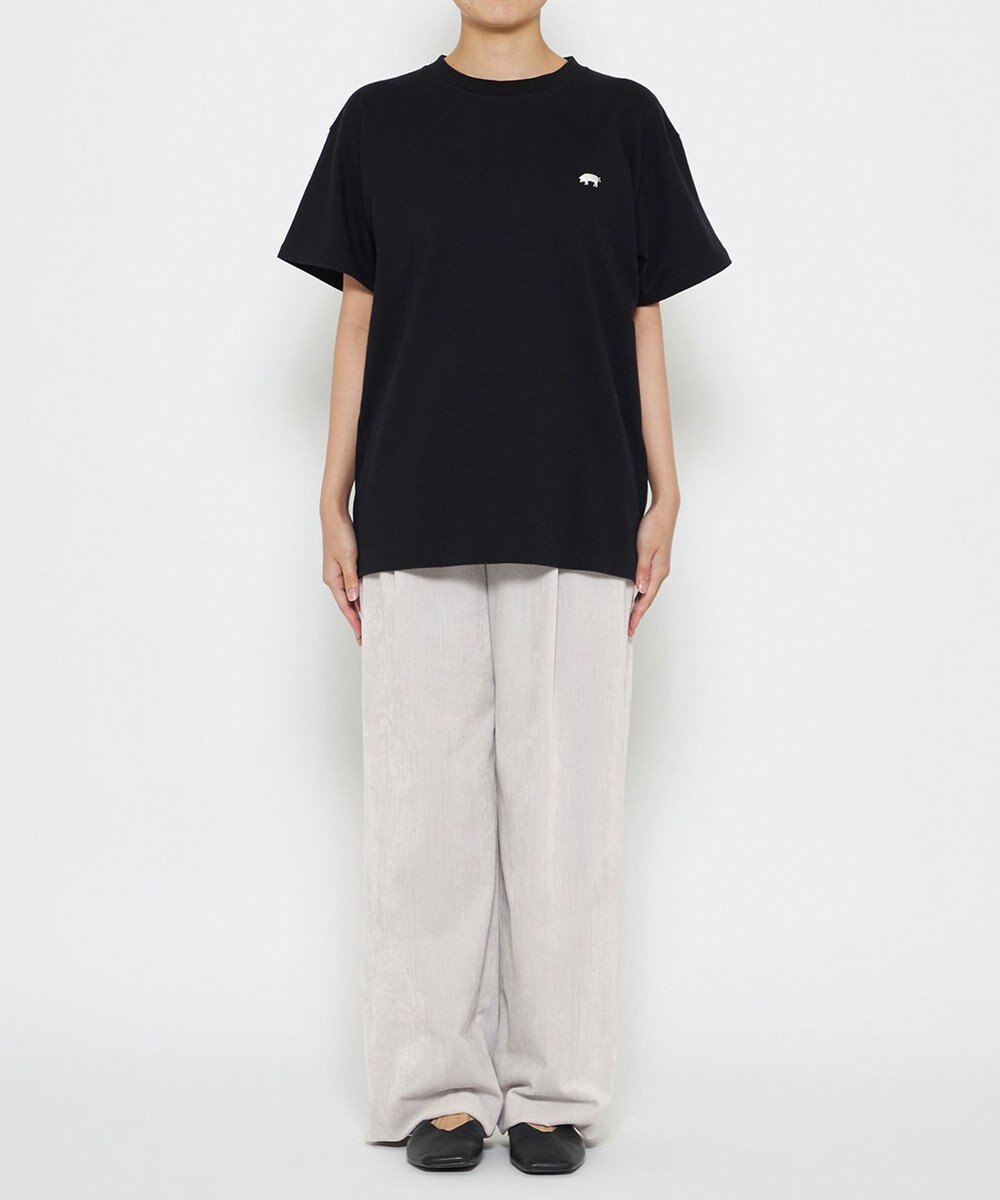 uncrave 【UNISEXあり】トンカツ Tシャツ（uncrave WHITE） 