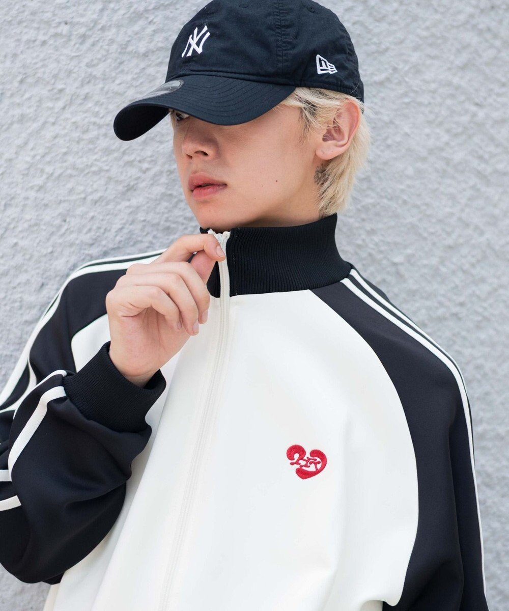 WEGO 【ユニセックスITEM/MLサイズ展開】ラグランライントラックジャケット 