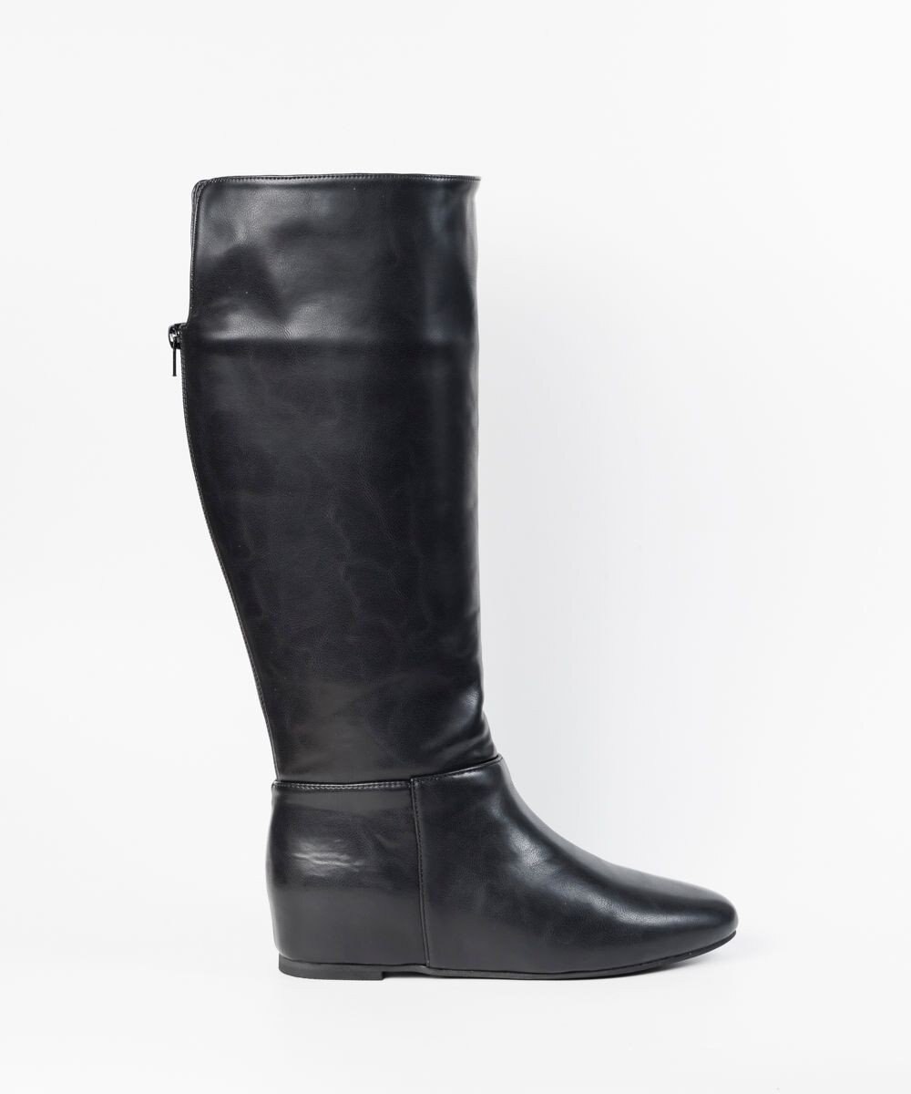 BONTRE 【MIONOTIS/ミオノティス】バックファスナーインヒールロングブーツ/40812 
