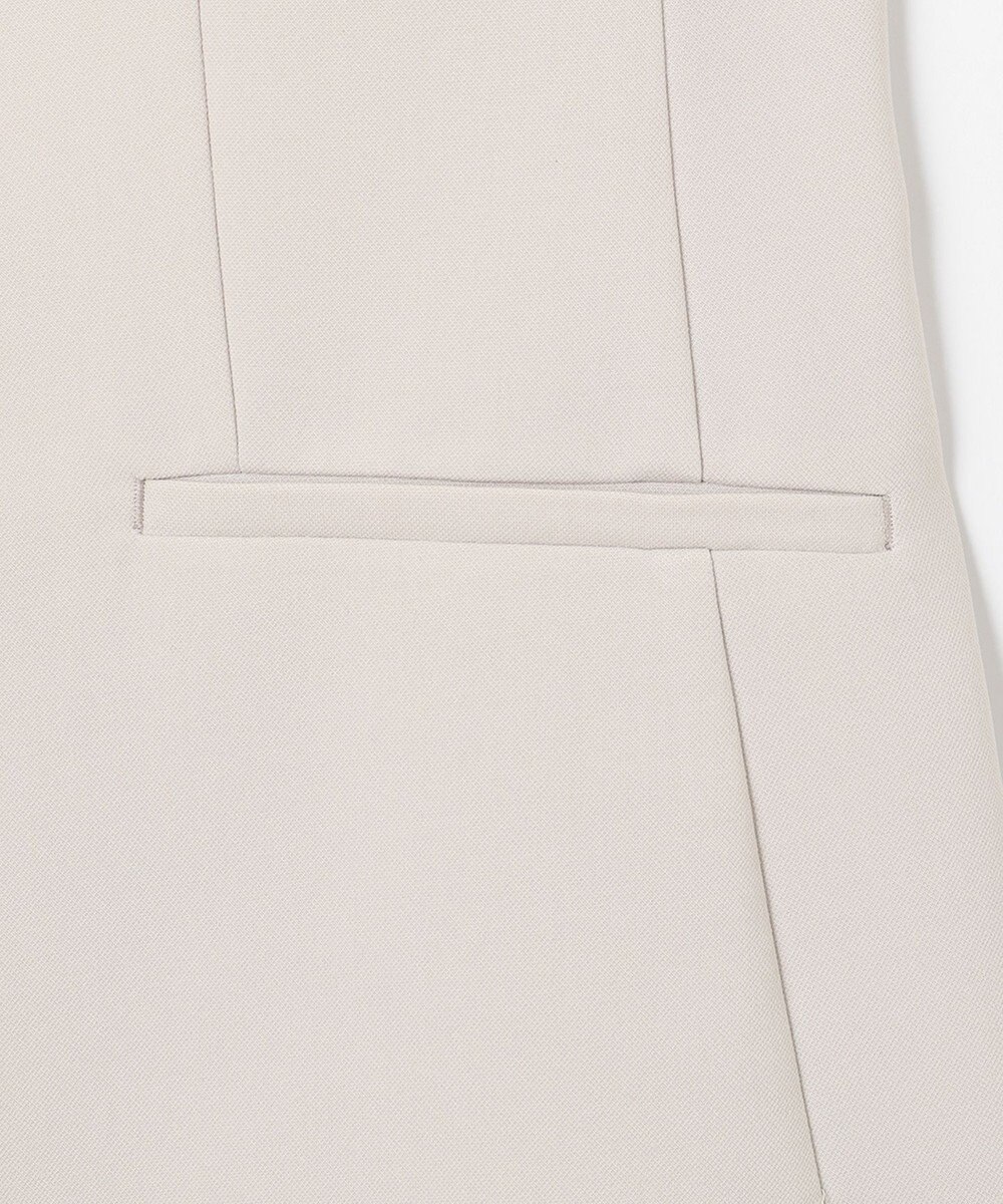 23区 【セットアップ対応/洗える】合繊 セットアップ ノーカラー ジャケット 