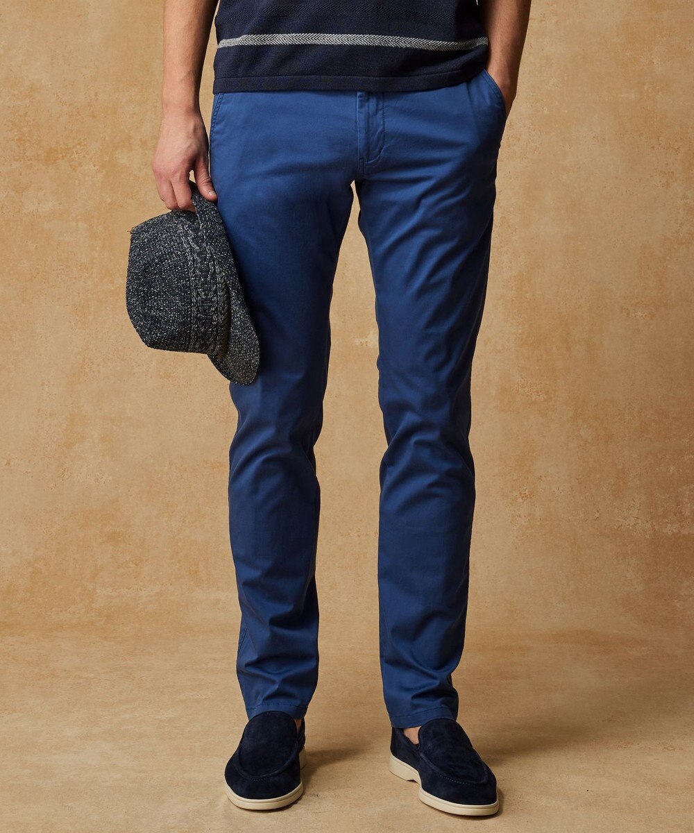 JOSEPH ABBOUD 【ストレッチ/JAPANファブリック】ヴィンテージコットンストレッチ パンツ 