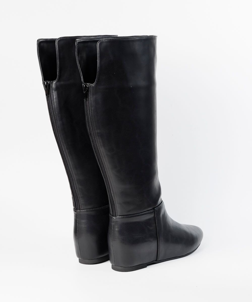 BONTRE 【MIONOTIS/ミオノティス】バックファスナーインヒールロングブーツ/40812 