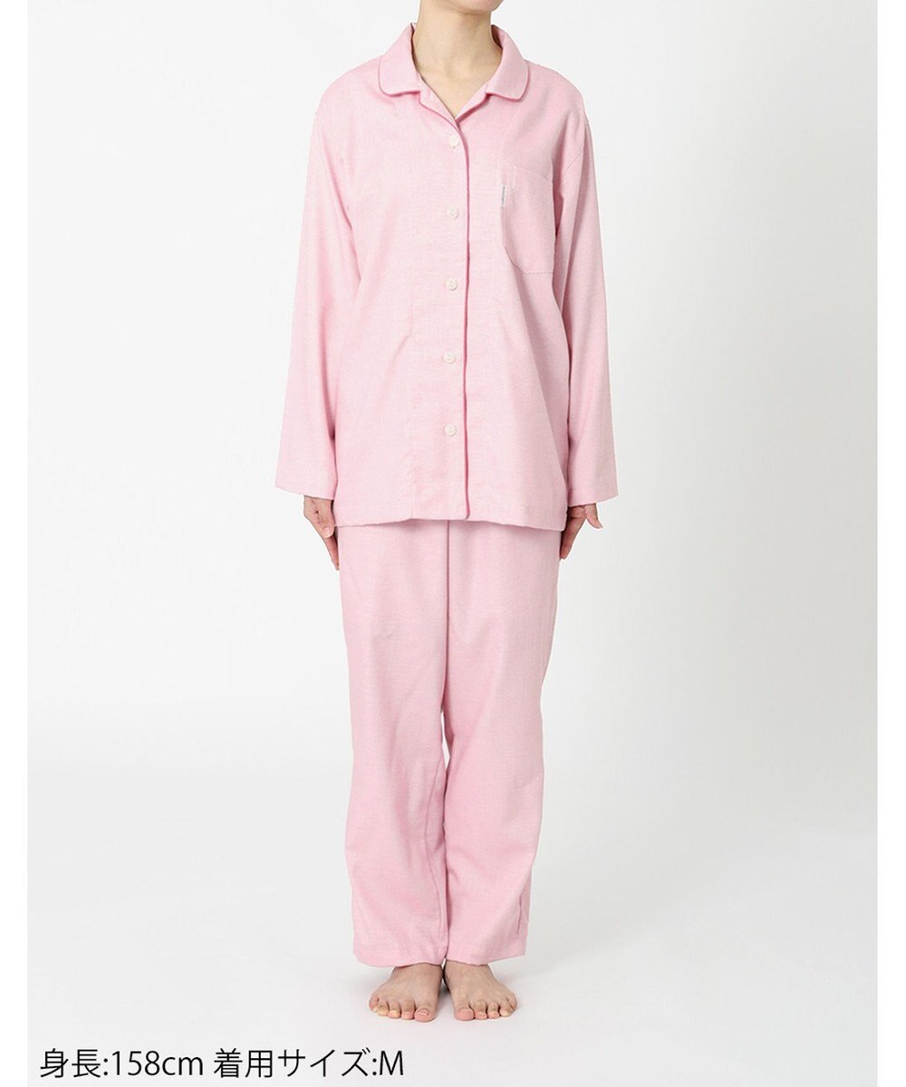 ワコール／睡眠科学 パジャマ 長袖 長ズボン 綿100%（本体） レディース YDX588 睡眠科学／ワコール 