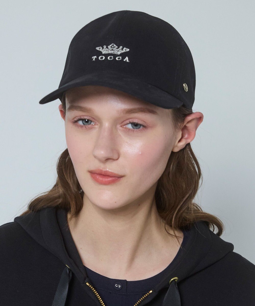 TOCCA 【サイズ調整可・深め】CROWN LOGO CAP キャップ 