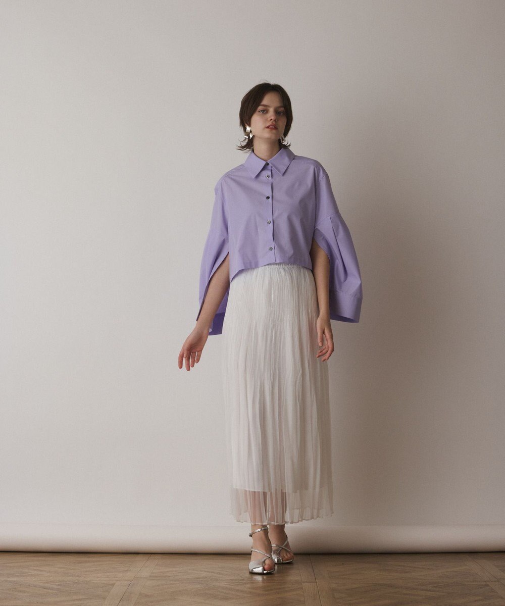 GRACE CONTINENTAL ビッグスリーブシャツ 