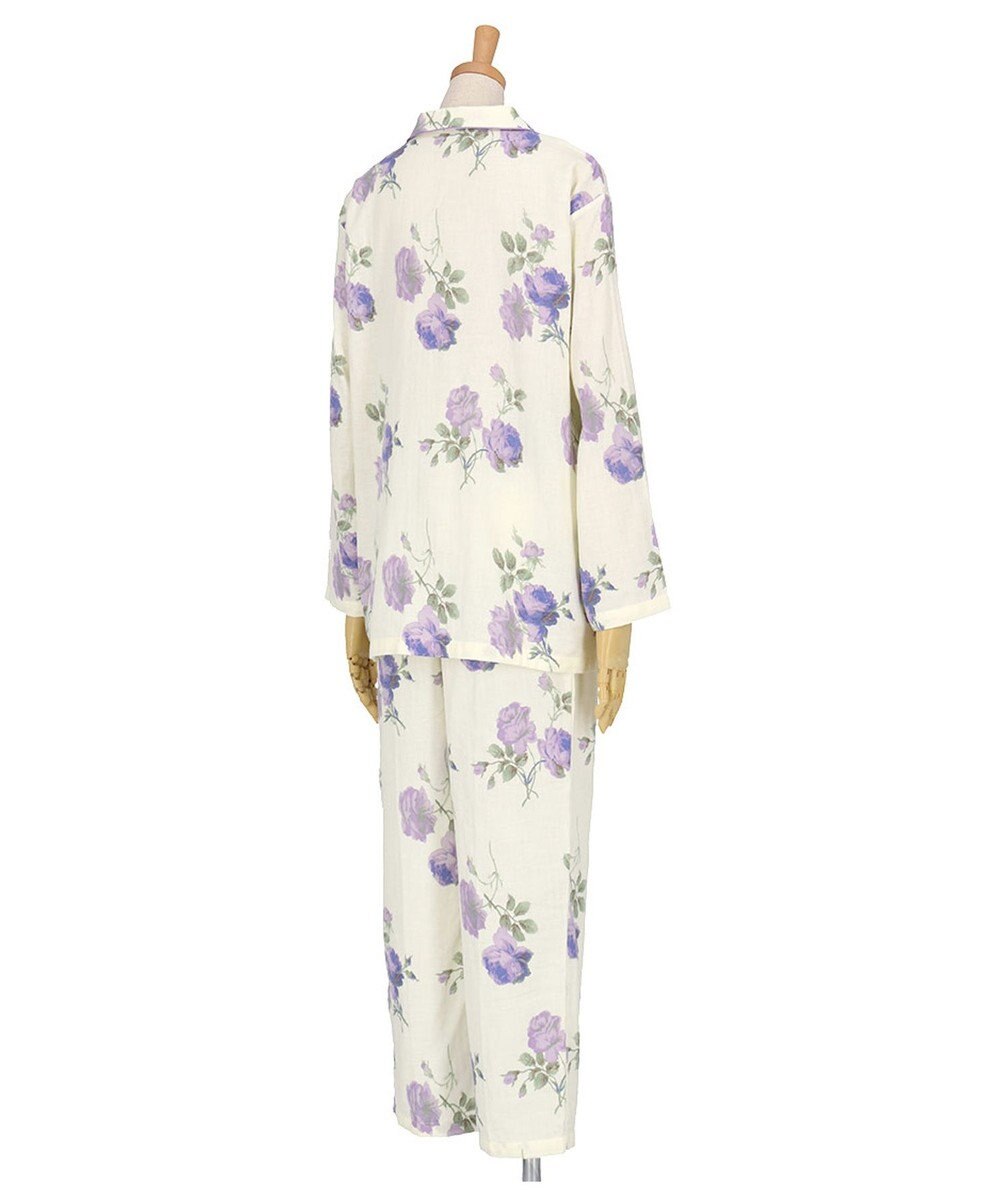 Wing パジャマ 長袖 長ズボン 綿100%(本体) 二重ガーゼ レディース EP5073 ウイング／ワコール 