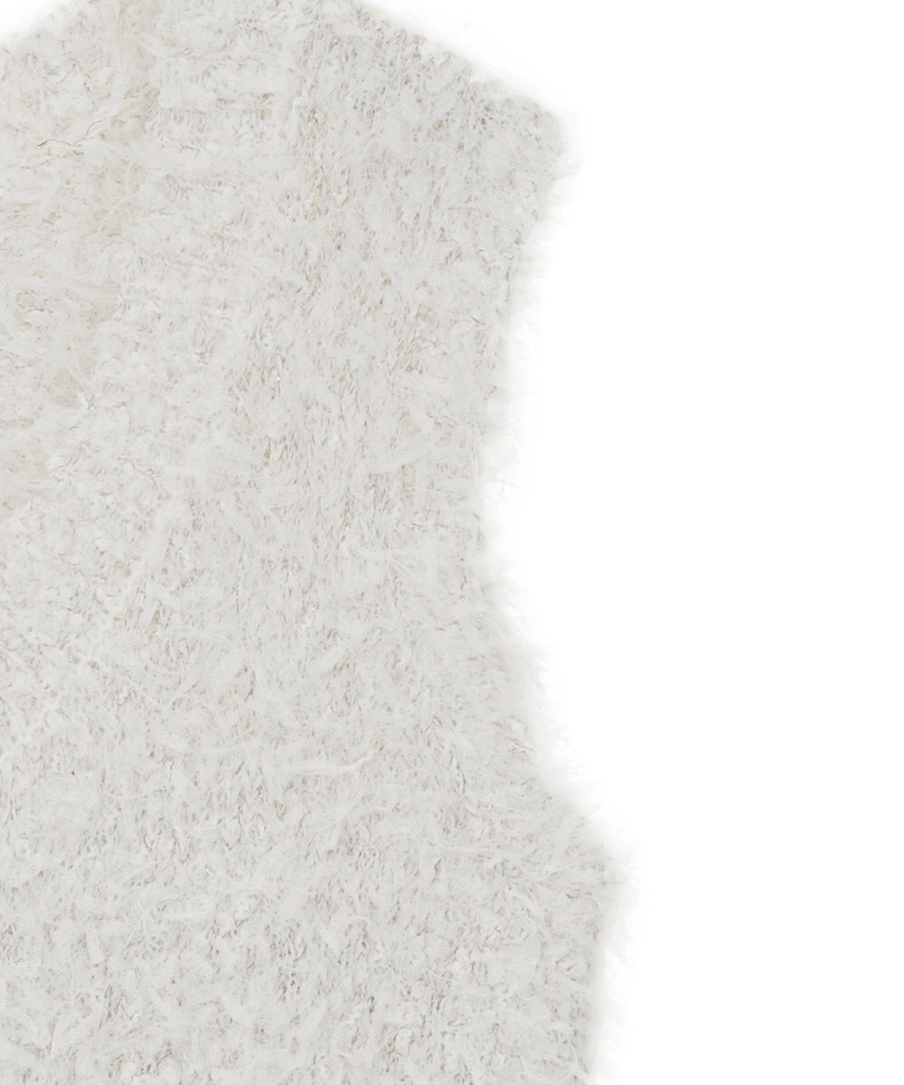 Green Parks フェザーヤーンニットベスト 