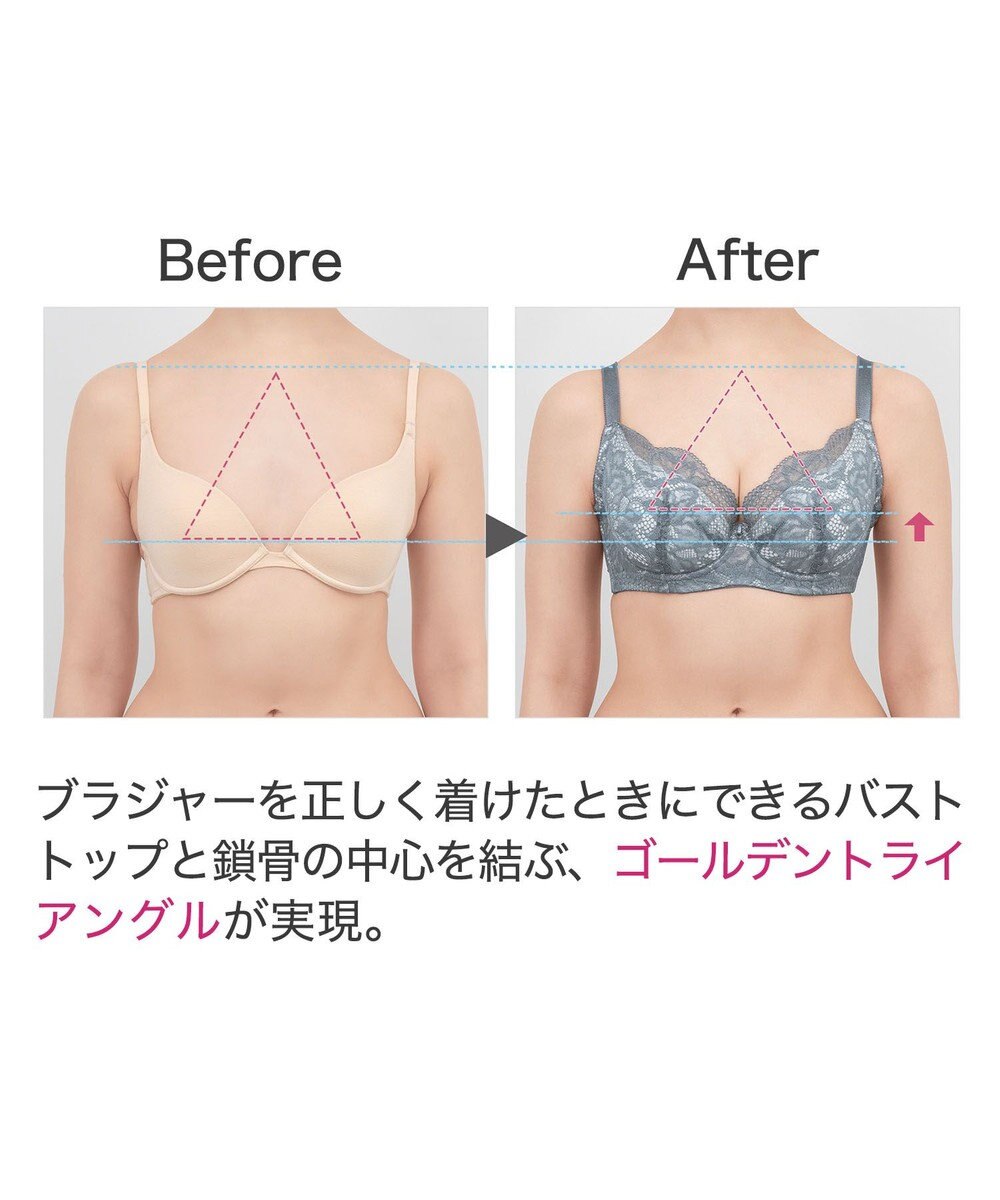 BRADELIS New York 【BRADELIS New York / コンパクト補整ブラ】クイックサポートブラ22A1 