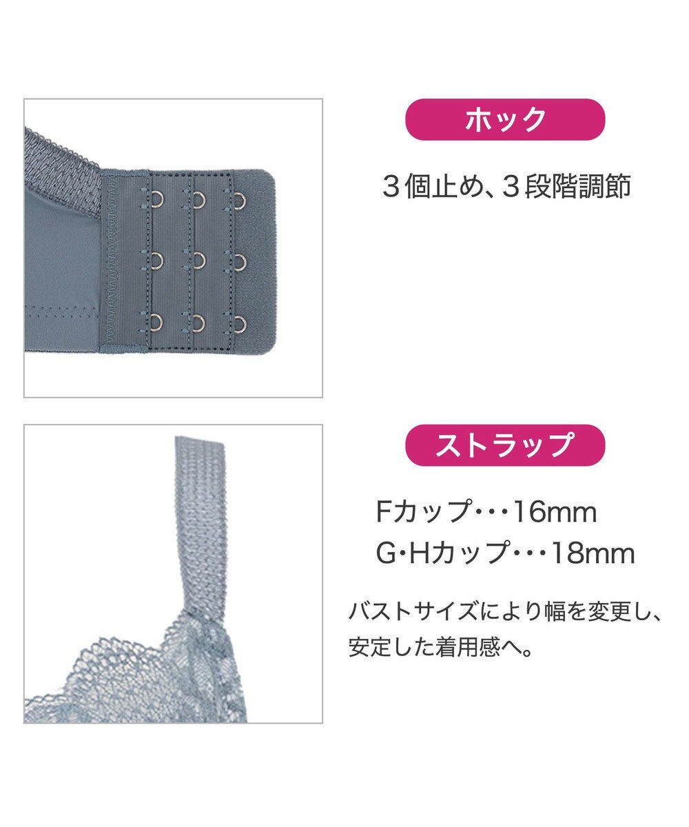 BRADELIS New York 【BRADELIS New York / コンパクト補整ブラ】クイックサポートブラ22A1 