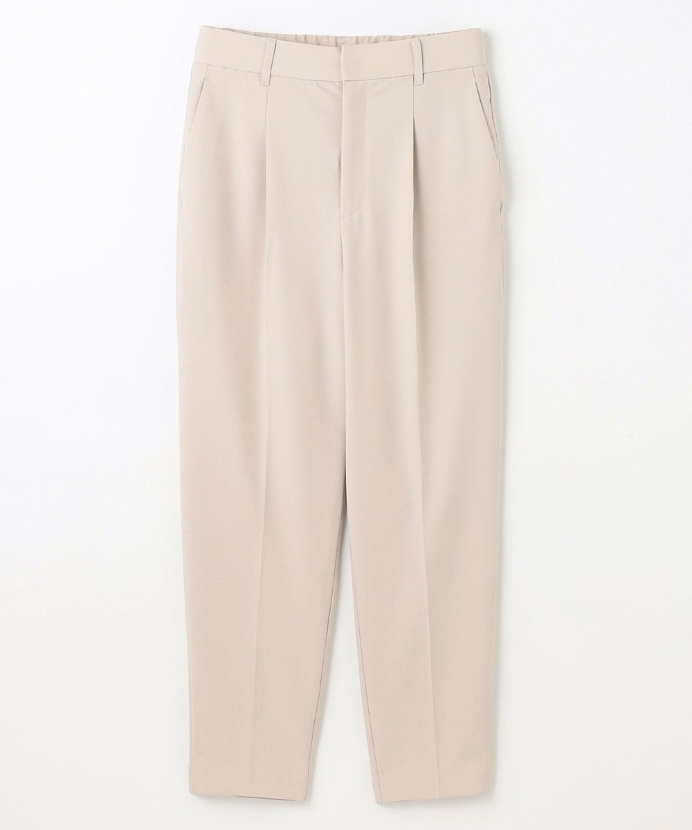 ANY L 【洗濯機可/ストレッチ/ウエストゴム/セットアップ可】イージーケアテーパードパンツ 