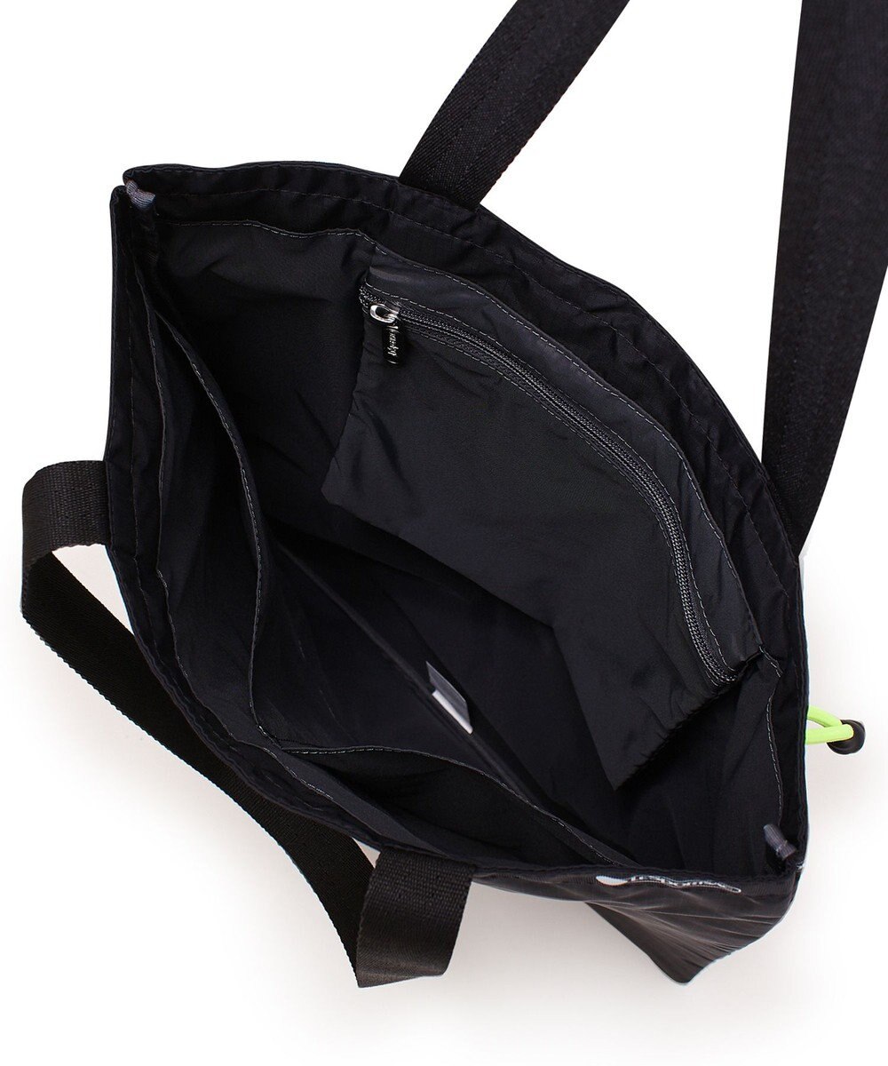 LeSportsac MSGM LG EMERALD TOTE/ロゴトートブラック 