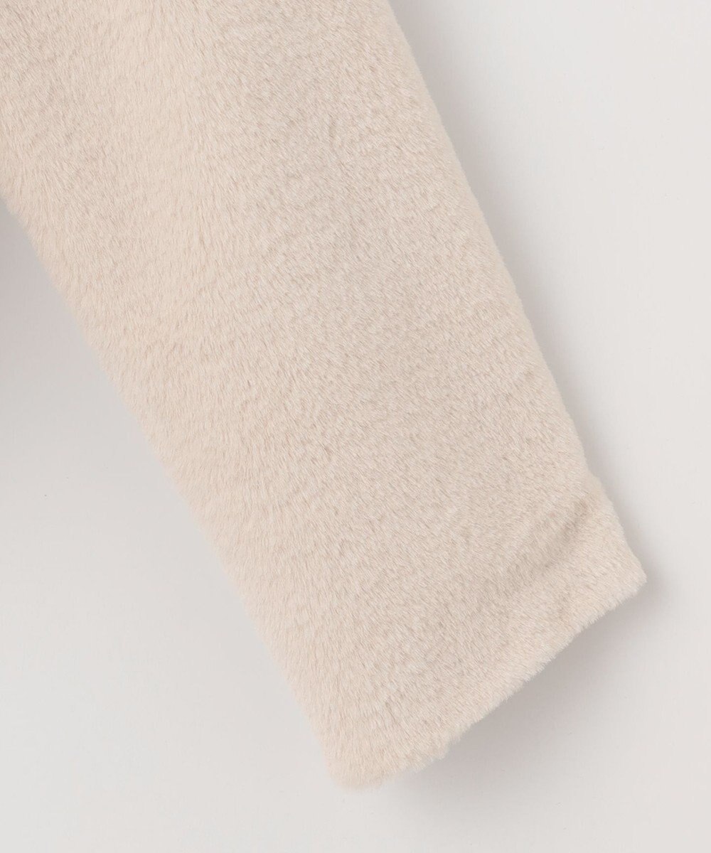 TOCCA CUSHY ノーカラーフェイクファーコート 