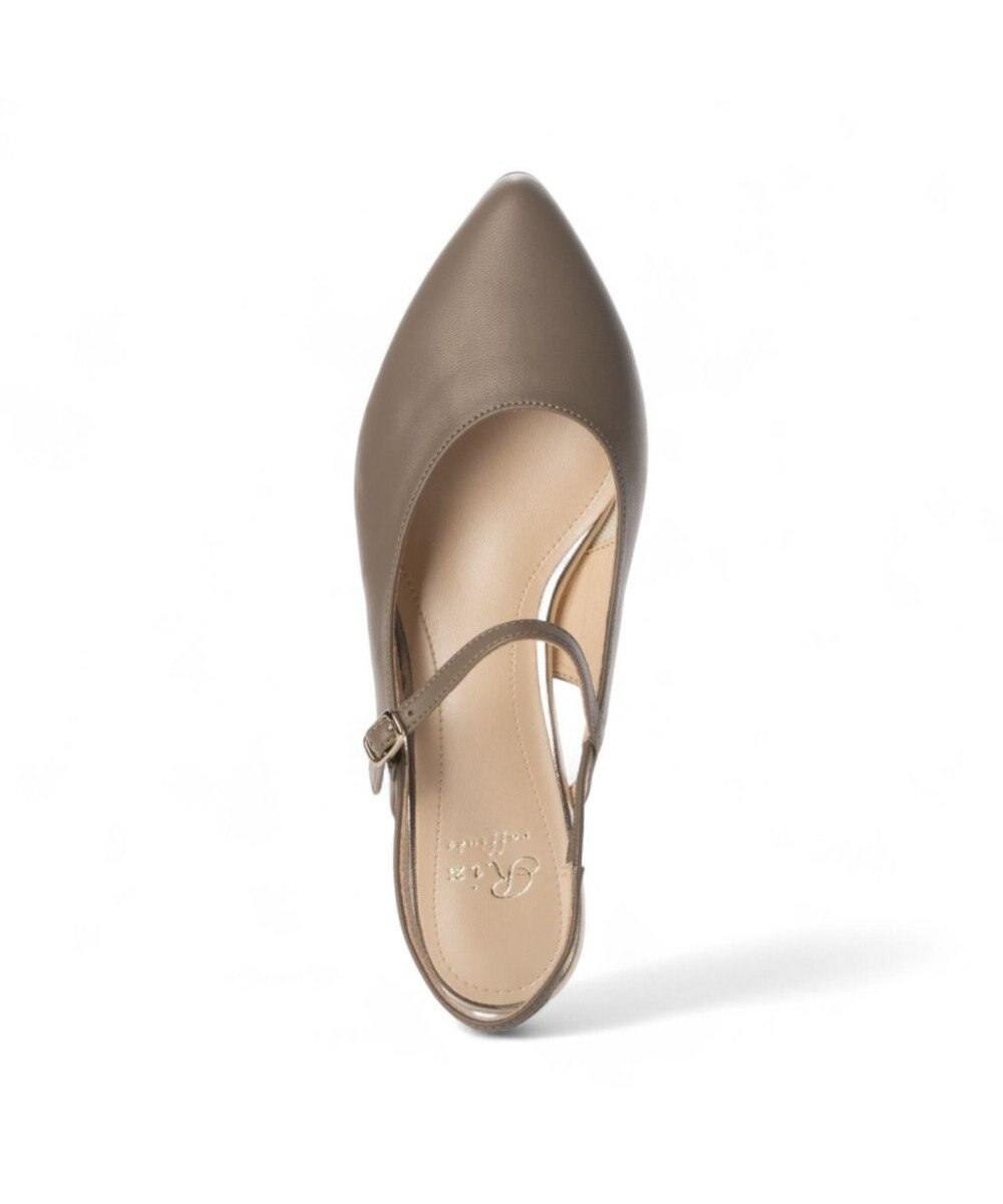 Riz raffinee バックストラップパンプス 