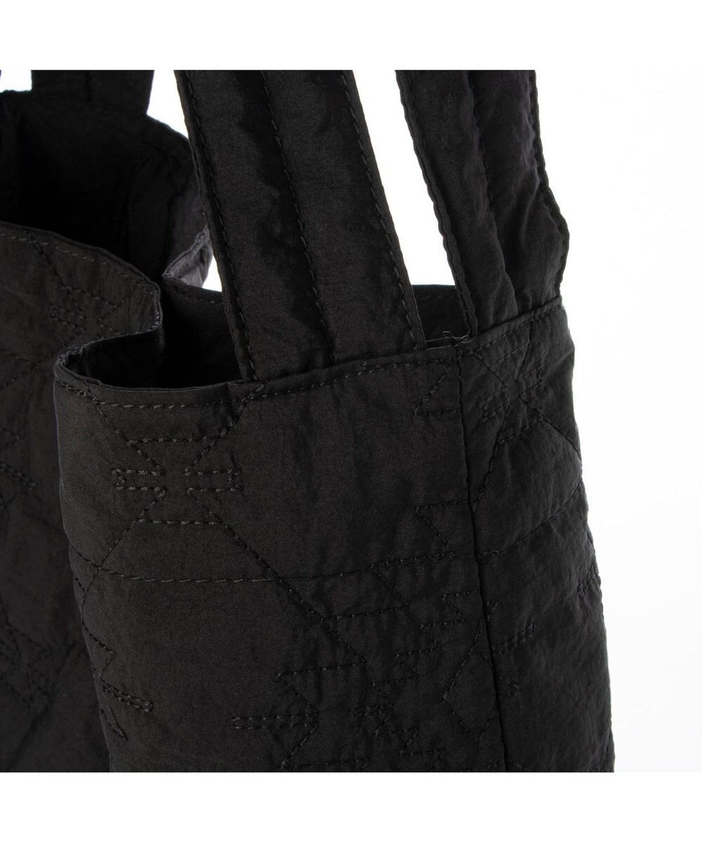 UNBILLION カシュカシュ cachecache / オルテガ柄キルト肩入れトートバッグ 