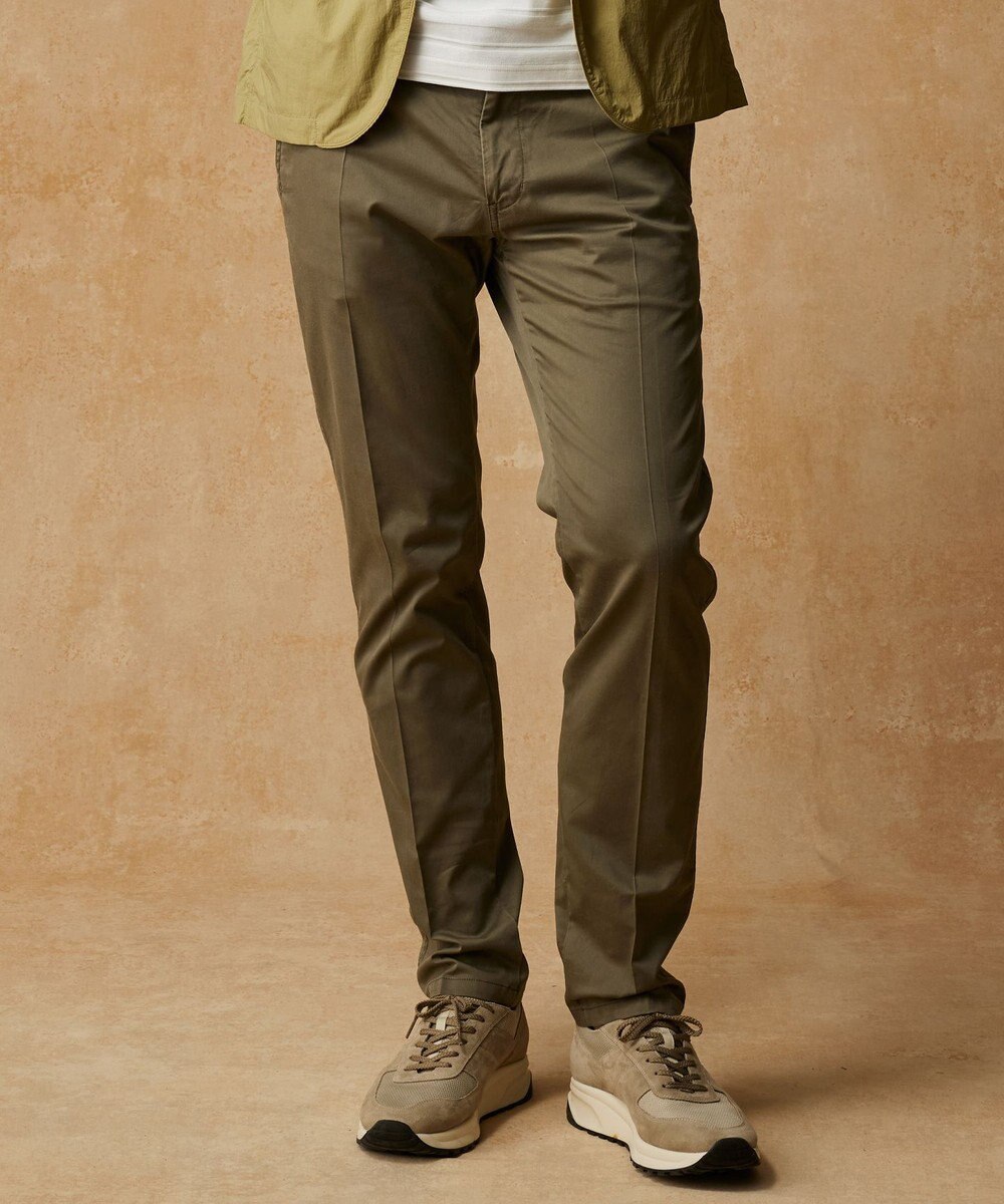 JOSEPH ABBOUD 【ストレッチ/JAPANファブリック】ヴィンテージコットンストレッチ パンツ 