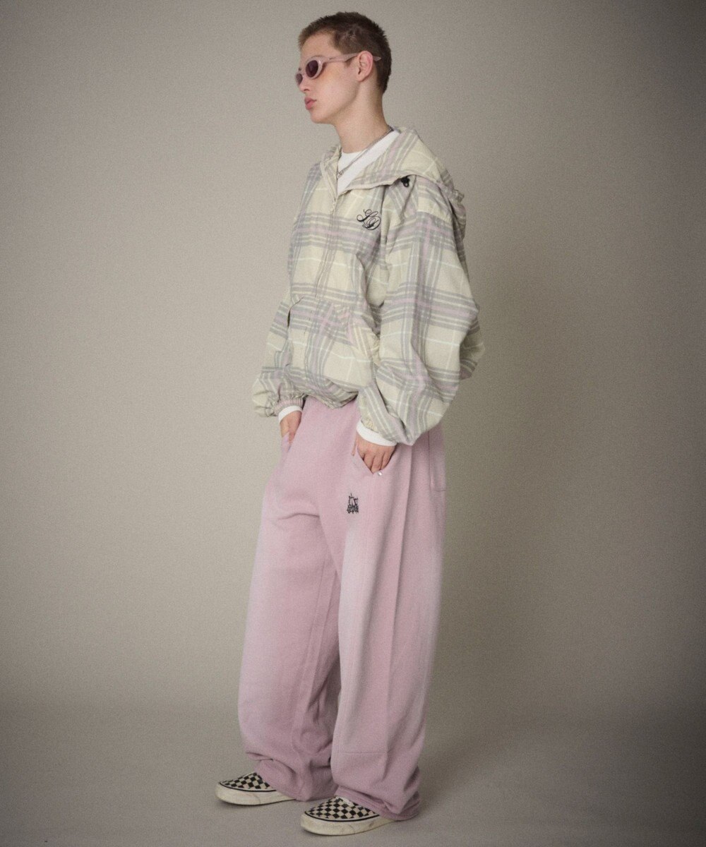 WEGO 【ユニセックス着用ITEM/ウエストゴム】ロゴスウェットパンツ 