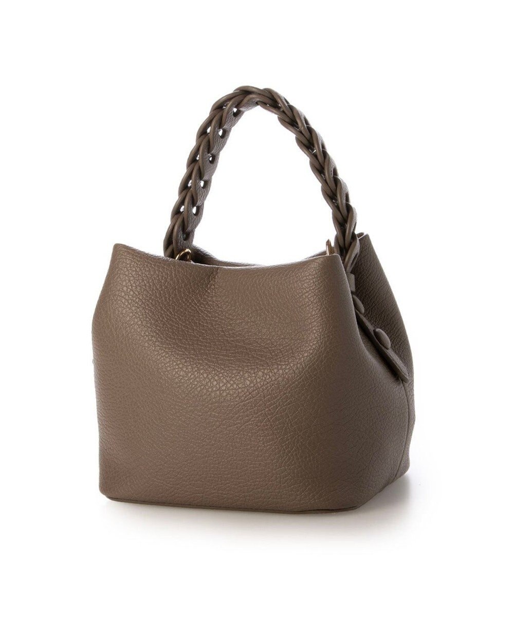 UNBILLION カシュカシュ cachecache / パッチワークハンドル合皮ミニショルダー 