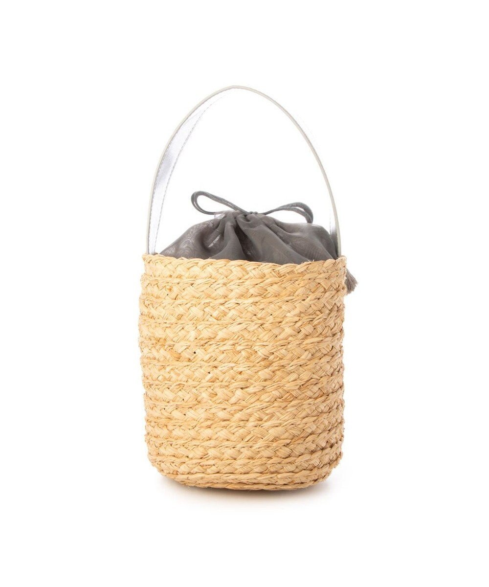 UNBILLION カカトゥ kakatoo / リボンチャームラフィアバッグ 