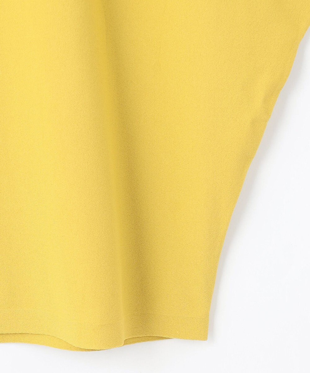 自由区 S 【WEB限定カラーあり・接触冷感・UVカット】クレープストレッチドルマン ニット 