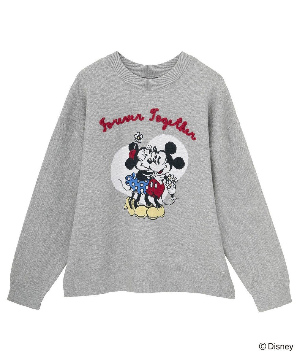 Green Parks ミッキー＆フレンズ／ジャガードニットプルオーバー 