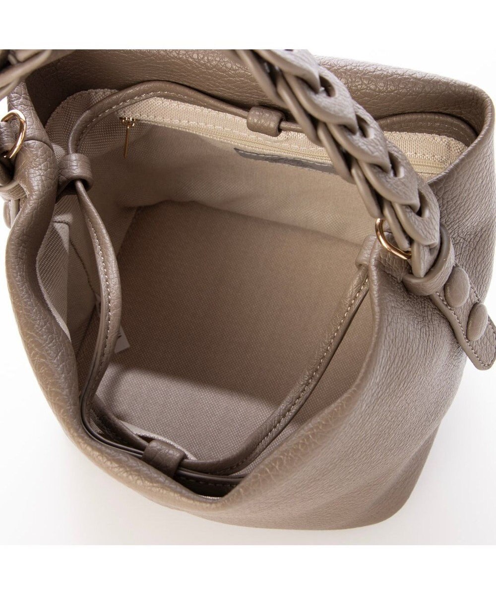 UNBILLION カシュカシュ cachecache / パッチワークハンドル合皮ミニショルダー 