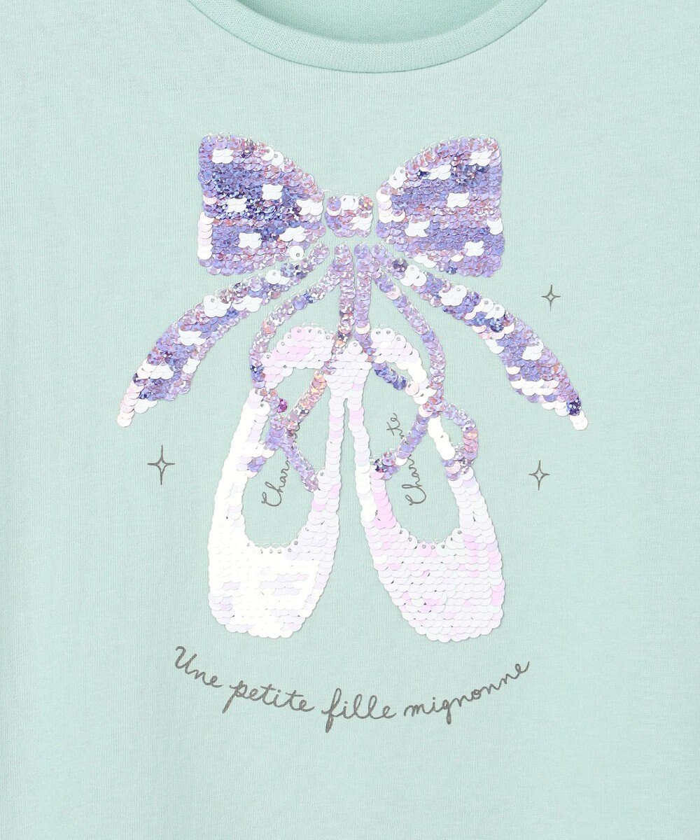 ANY KIDS ミラクルスパンコール 長袖Tシャツ 